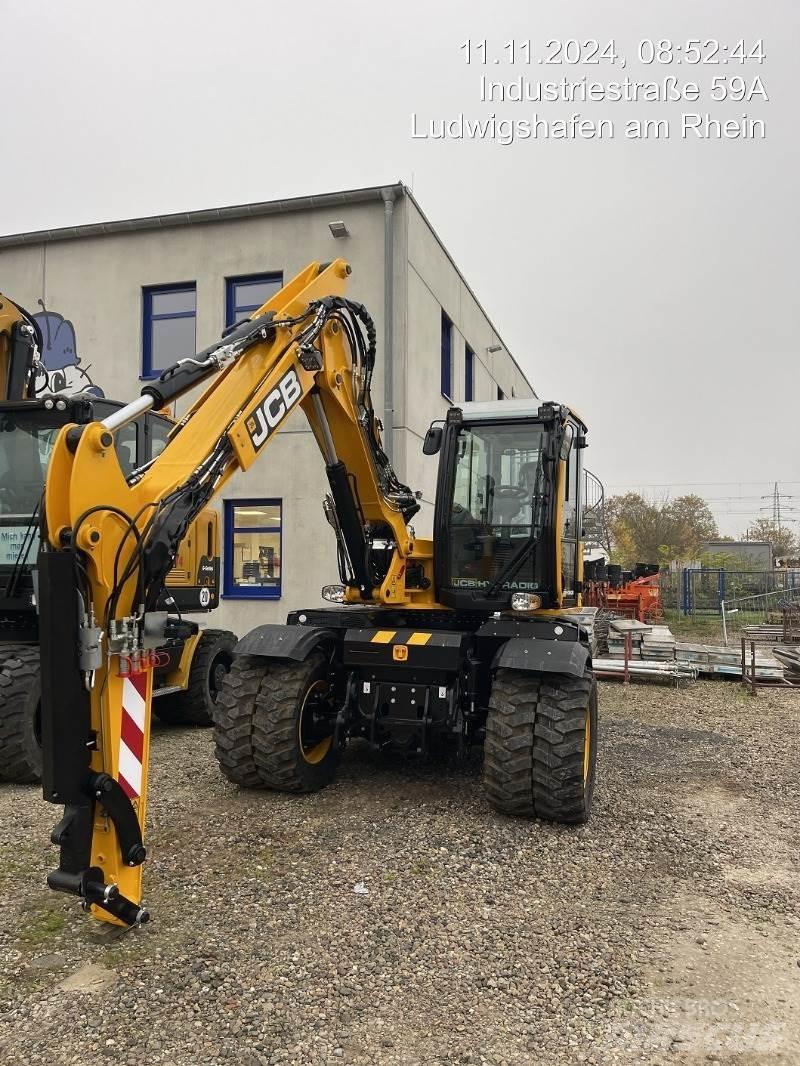 JCB HydraDig 110W Lastik tekerli ekskavatörler