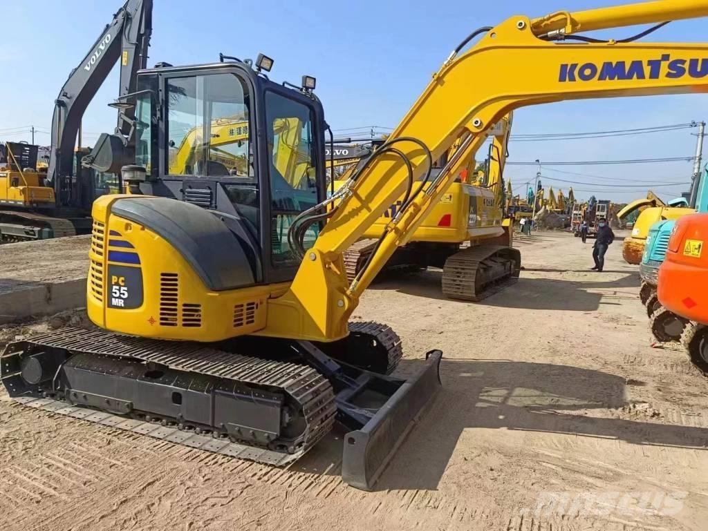 Komatsu PC55MR Mini ekskavatörler, 7 tona dek