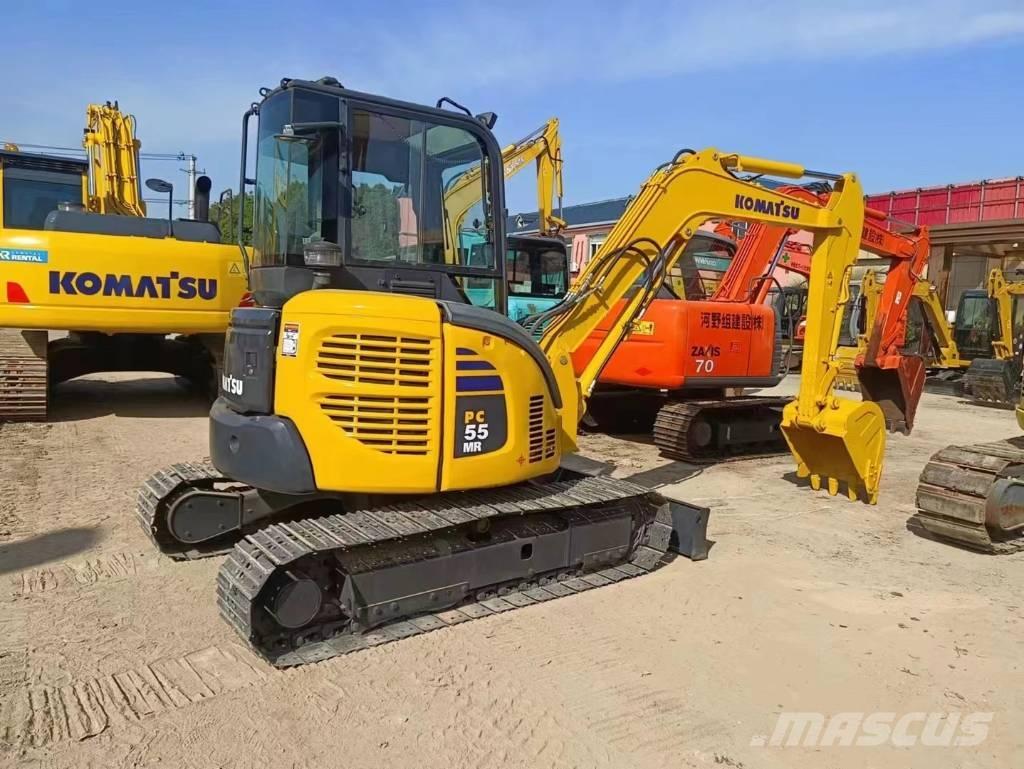 Komatsu PC55MR Mini ekskavatörler, 7 tona dek