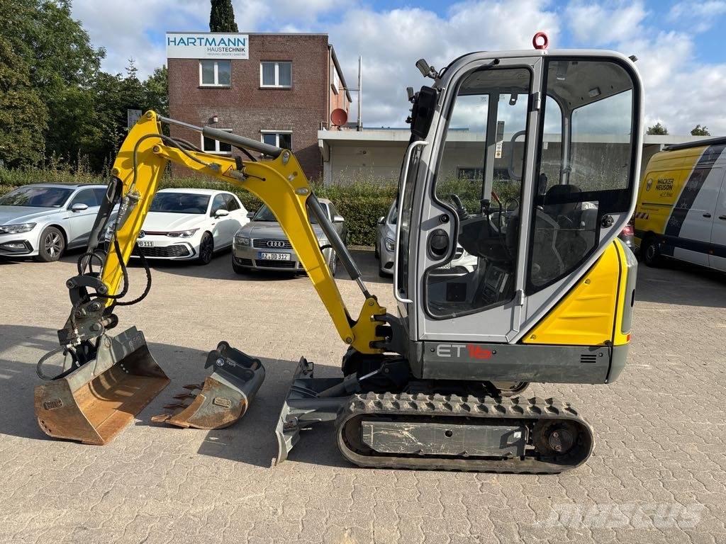 Wacker Neuson ET16 Paletli ekskavatörler