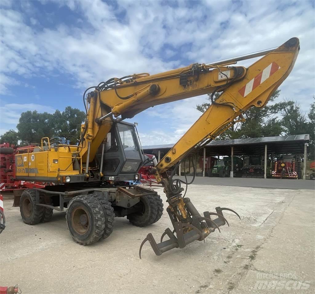 JCB 130 W Lastik tekerli ekskavatörler