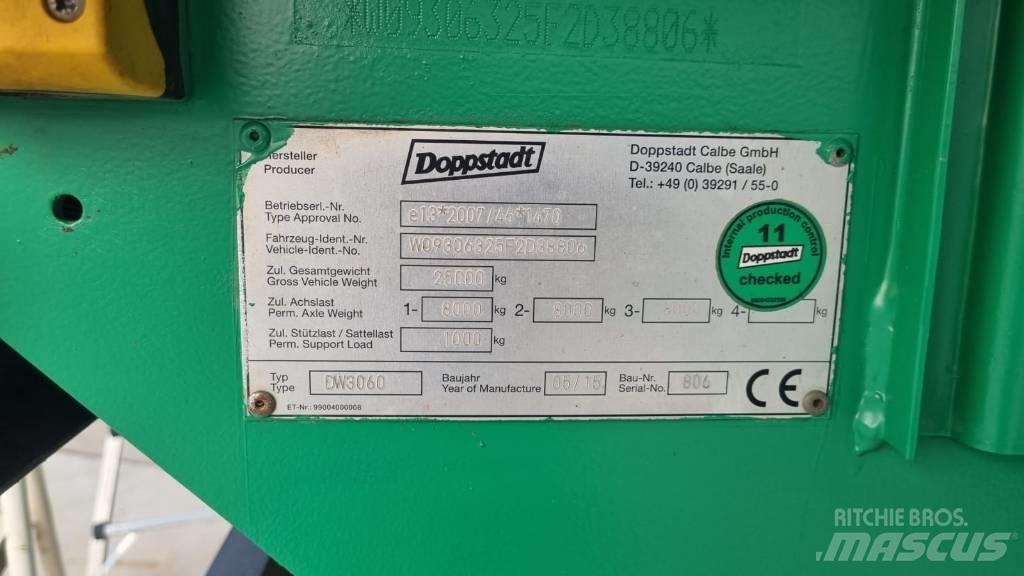 Doppstadt DW 3060 Ağaç öğütücüler