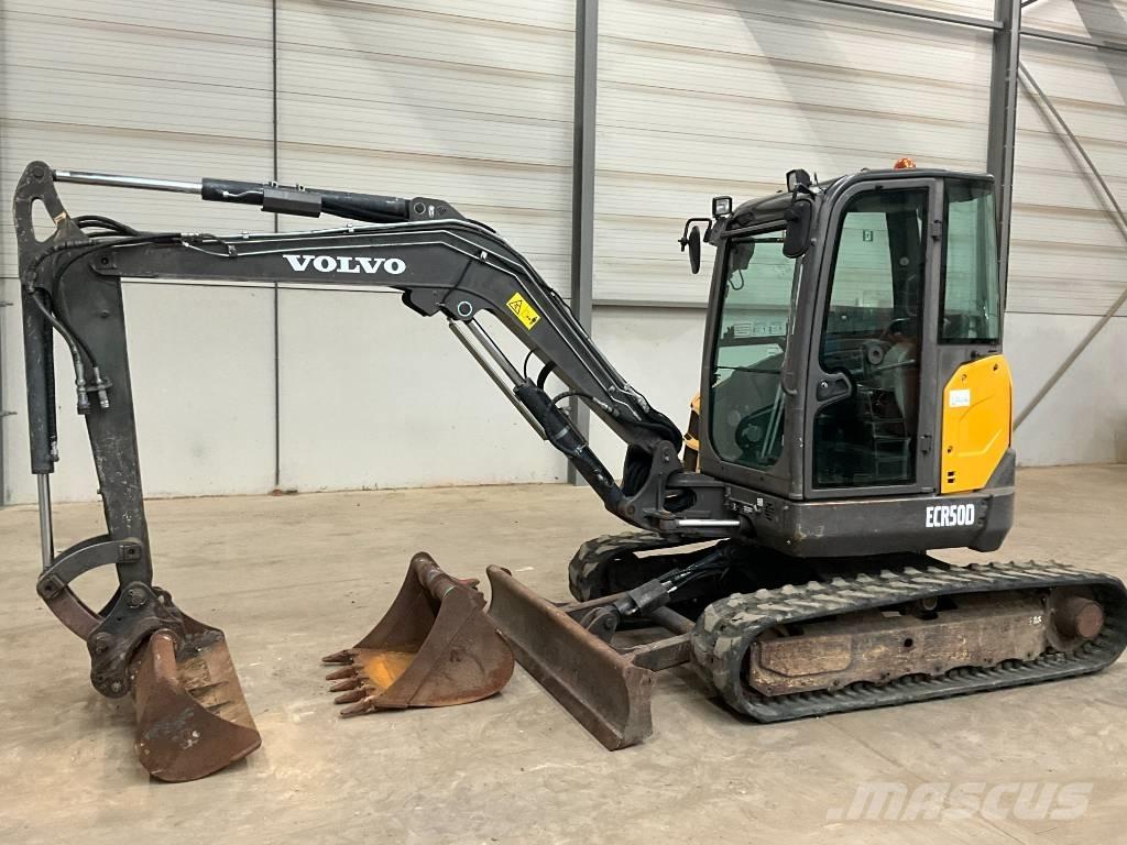 Volvo ECR 50 D Mini ekskavatörler, 7 tona dek