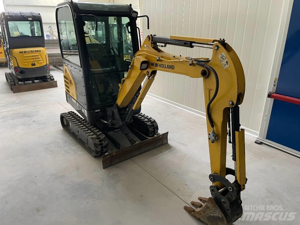 New Holland E 18 C Mini ekskavatörler, 7 tona dek