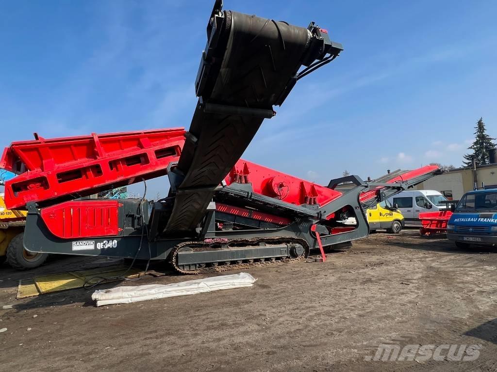 Sandvik QE 340 Gezer eleyiciler