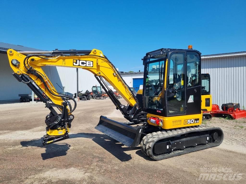 JCB 50Z-2,  Omg.lev! Mini ekskavatörler, 7 tona dek