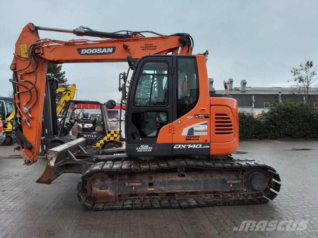 Doosan DX140LCR-5 Paletli ekskavatörler