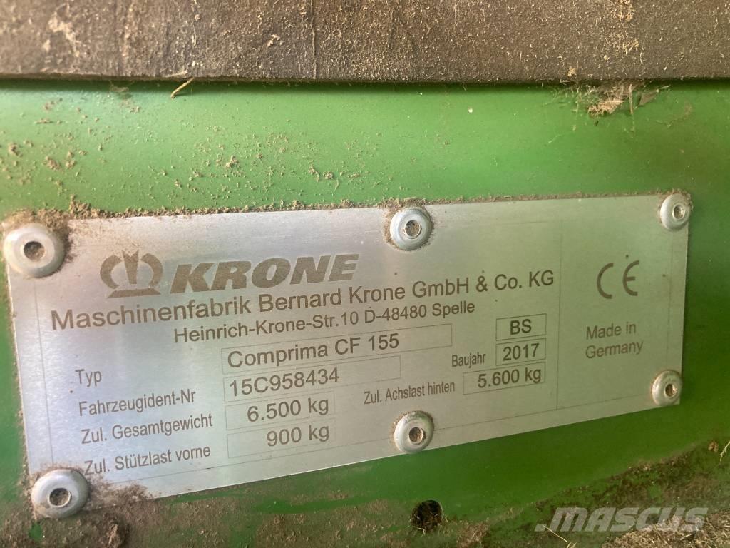 Krone CF155XC Rulo balya makinalari