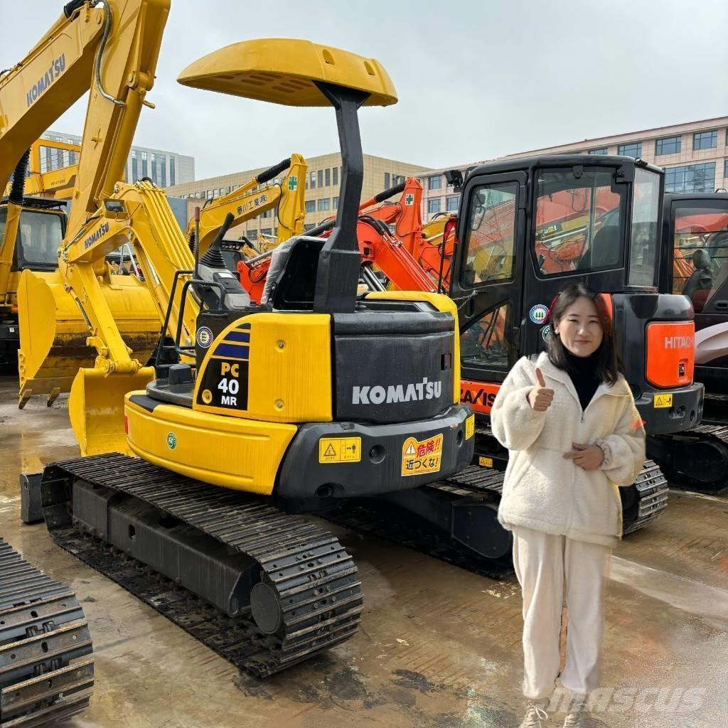 Komatsu PC 40 MR Mini ekskavatörler, 7 tona dek