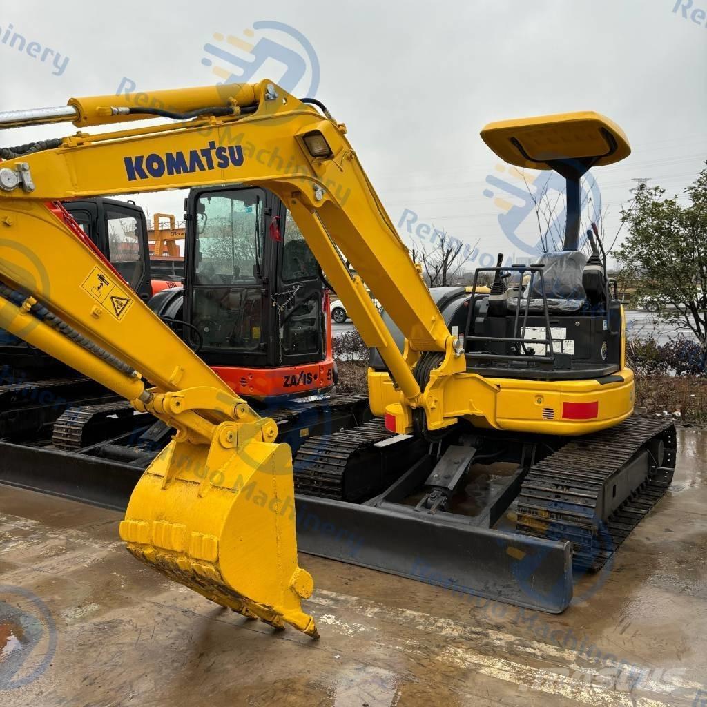 Komatsu PC 40 MR Mini ekskavatörler, 7 tona dek
