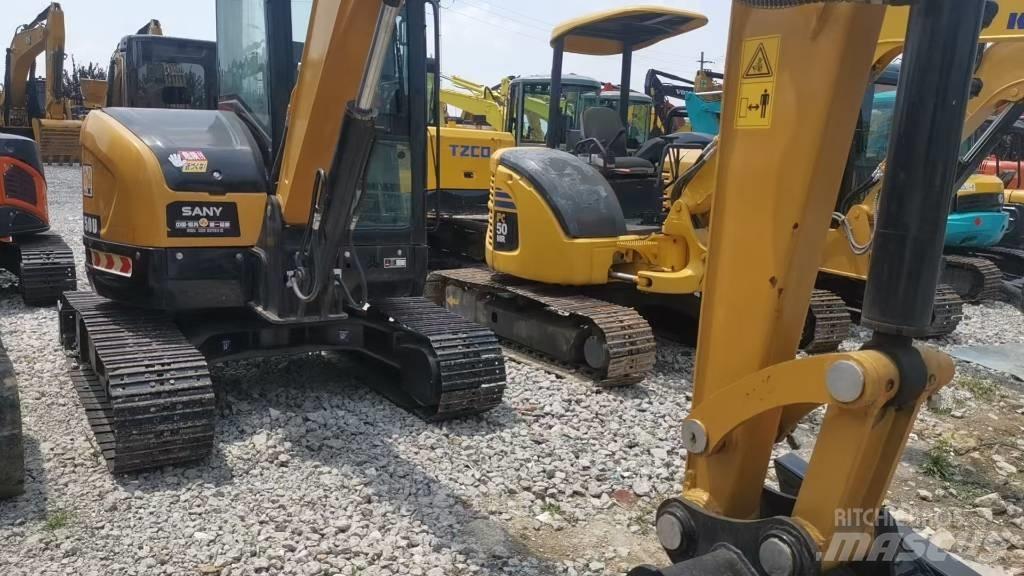 Sany SY 50 U Mini ekskavatörler, 7 tona dek