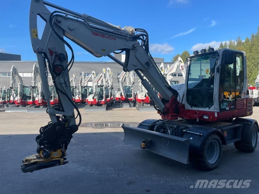 Takeuchi TB 295W Lastik tekerli ekskavatörler