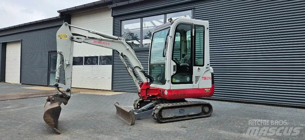 Takeuchi TB016 Mini ekskavatörler, 7 tona dek