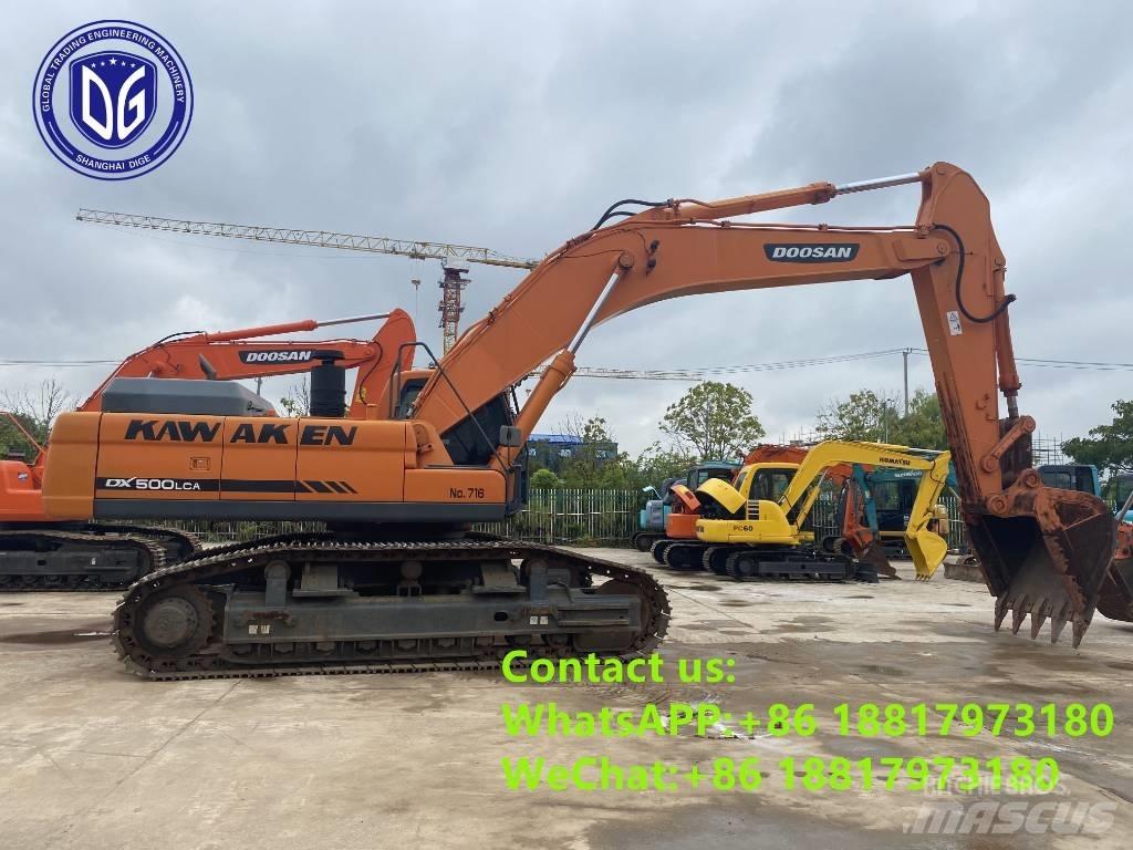 Doosan DX 500 LC-9C Paletli ekskavatörler
