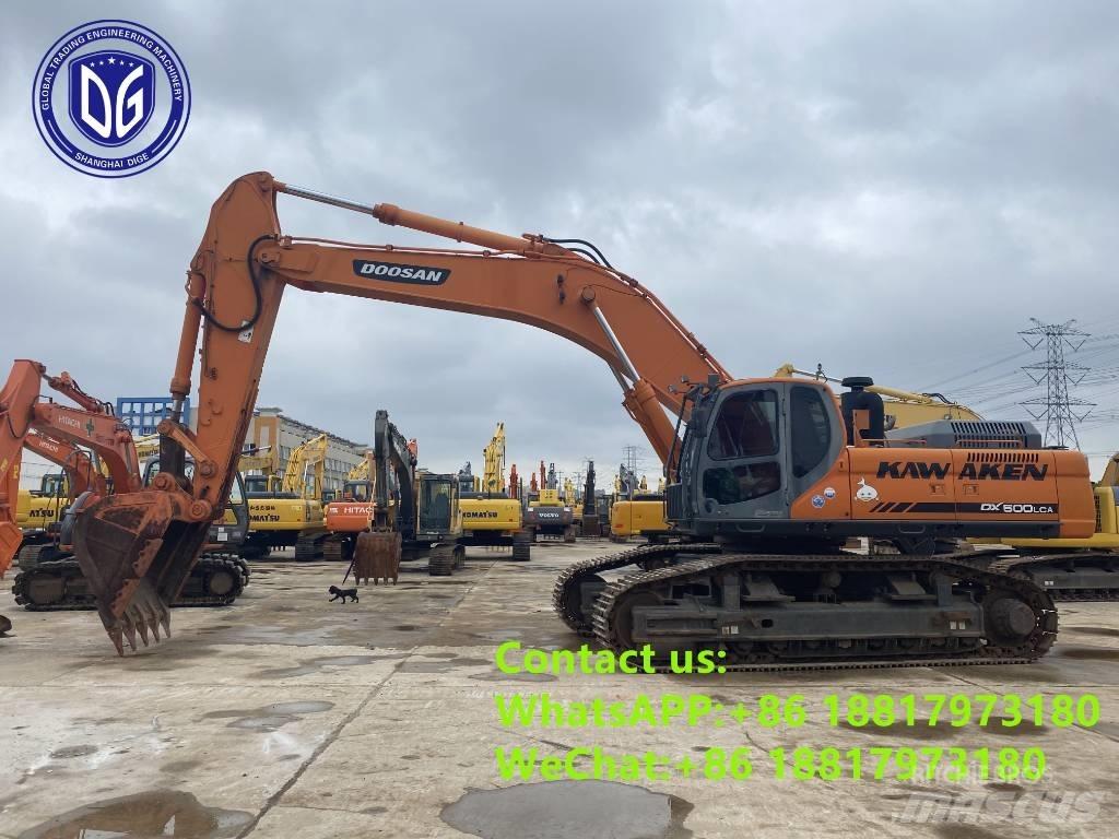 Doosan DX 500 LC-9C Paletli ekskavatörler