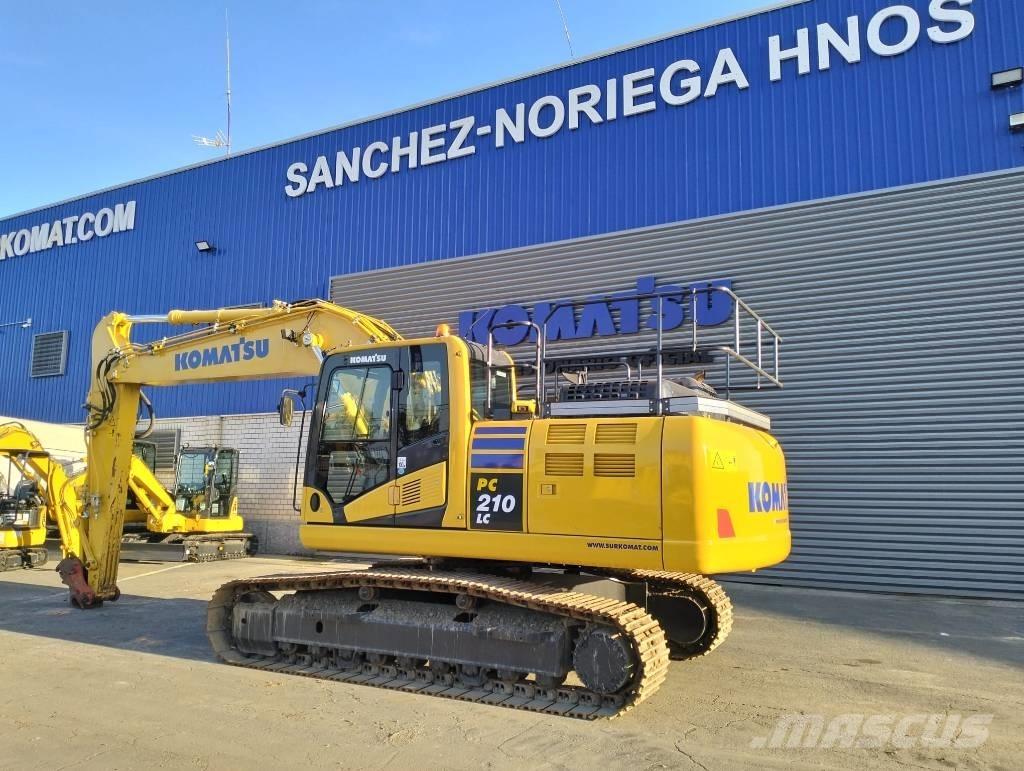 Komatsu PC 210 LC-11 Paletli ekskavatörler