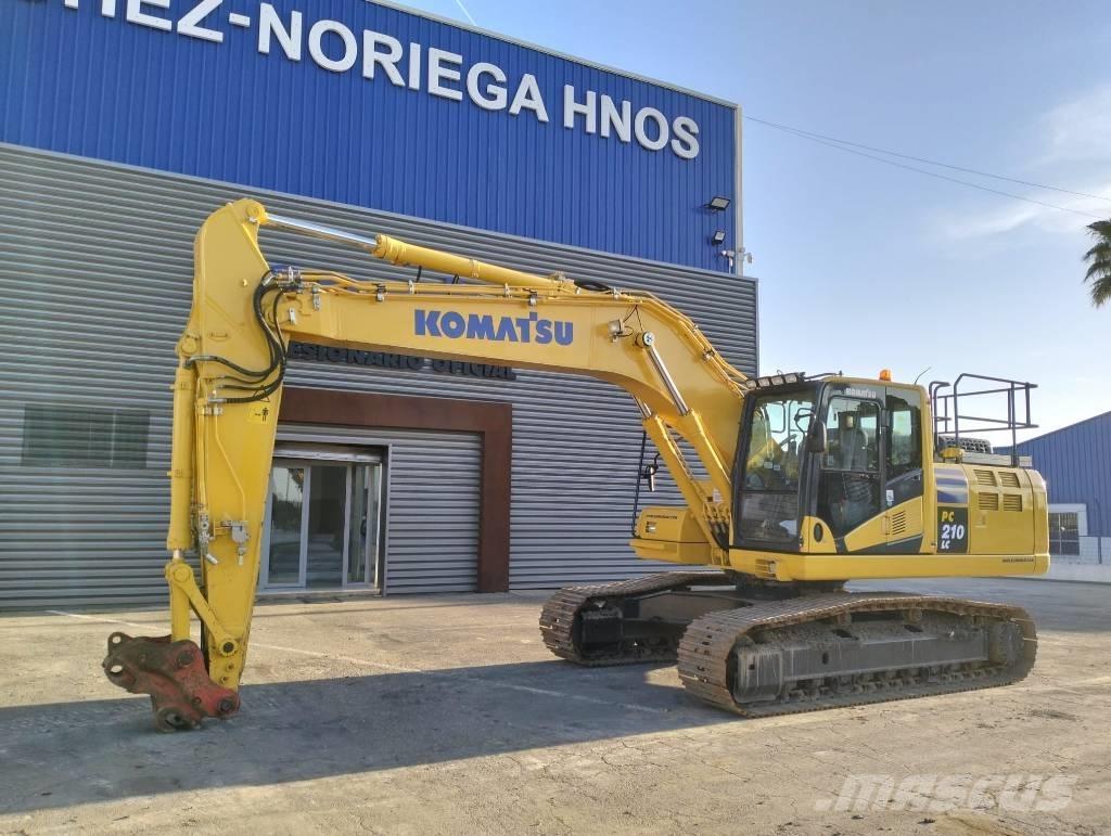 Komatsu PC 210 LC-11 Paletli ekskavatörler