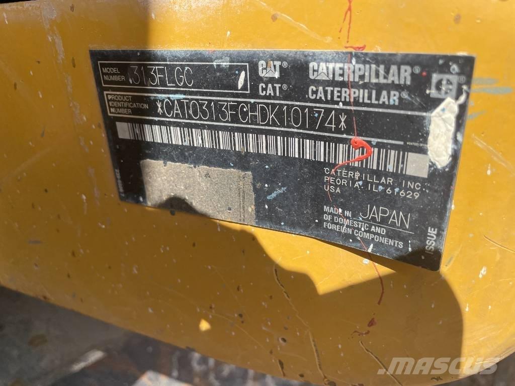 CAT 313 F LGC Paletli ekskavatörler