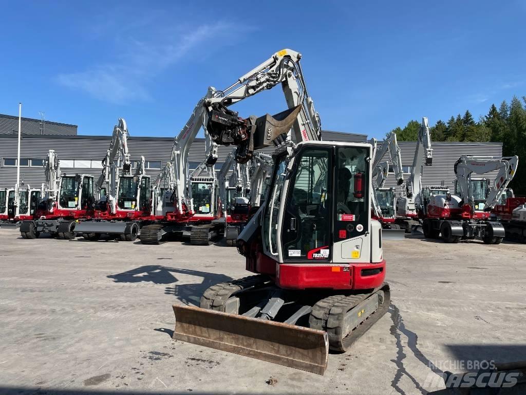 Takeuchi TB 257 FR Mini ekskavatörler, 7 tona dek