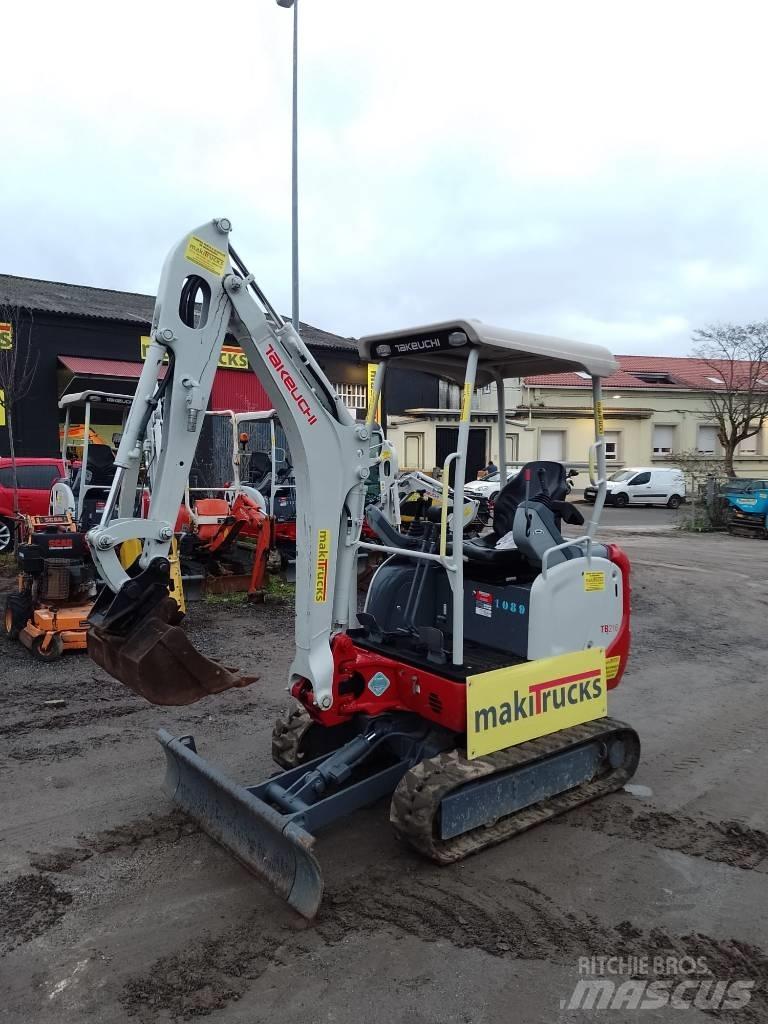 Takeuchi TB216 Mini ekskavatörler, 7 tona dek