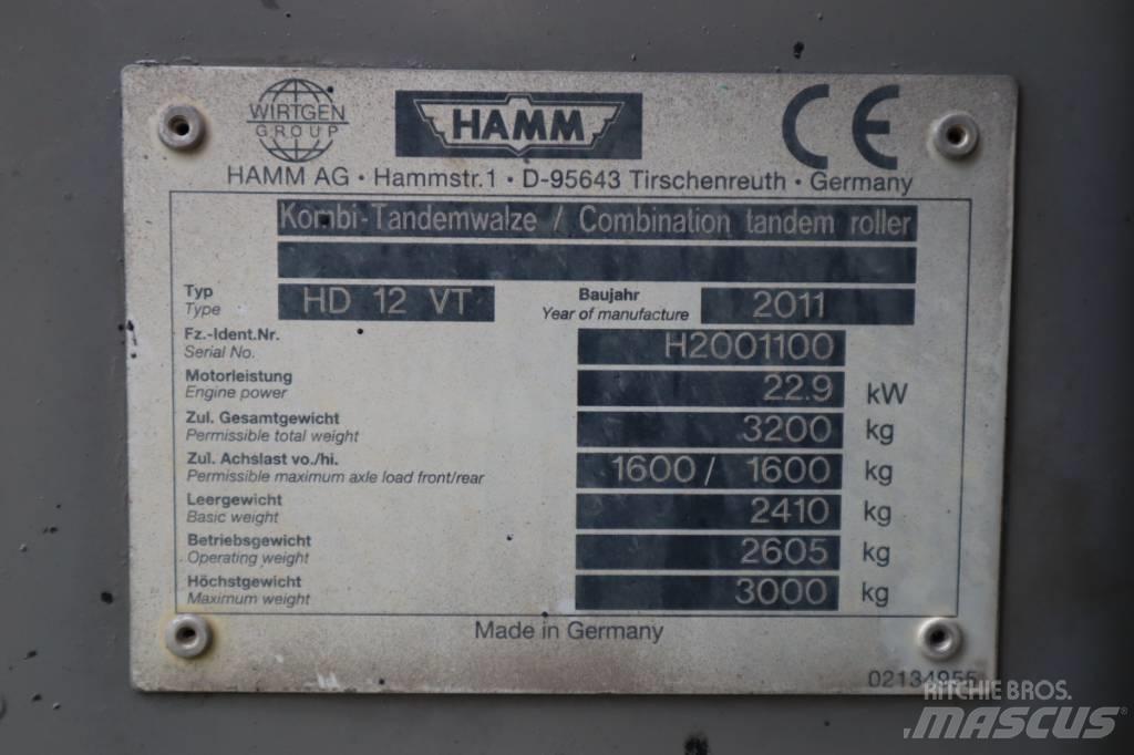 Hammar HD12VT Kombine silindirler