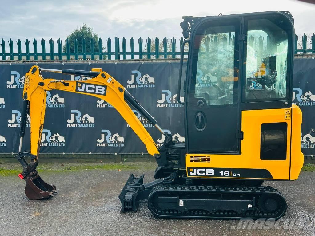 JCB 16 C-1 Mini ekskavatörler, 7 tona dek