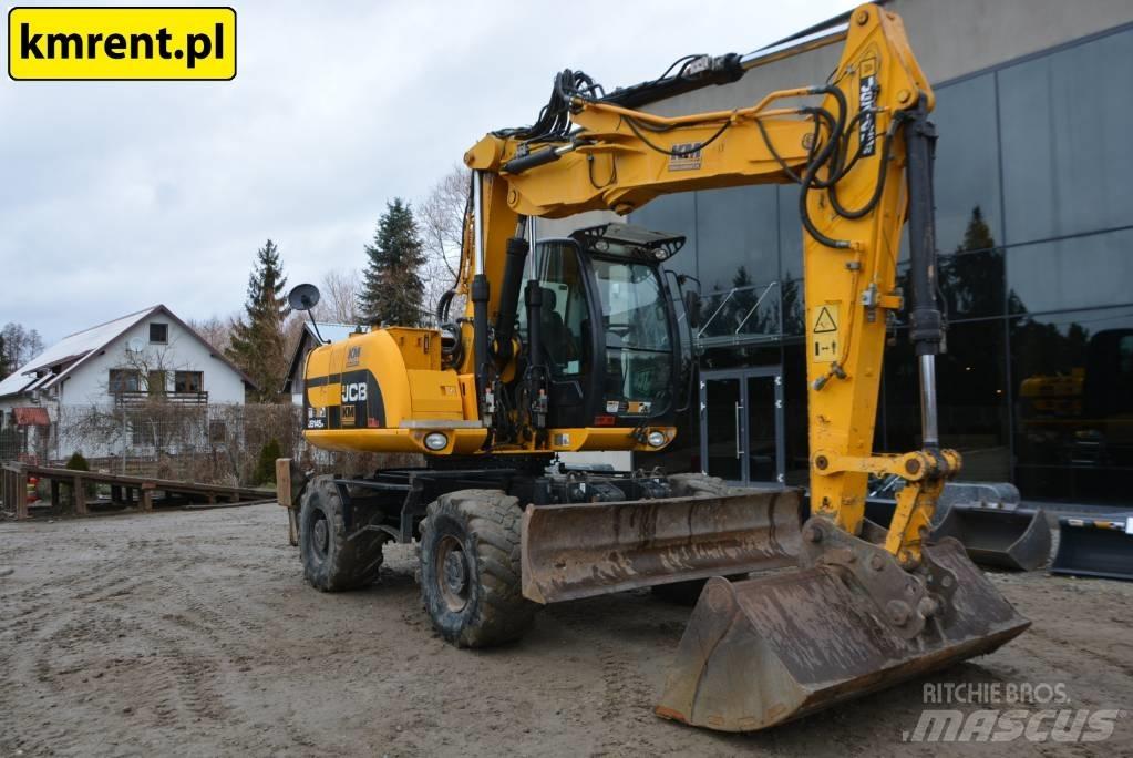 JCB JS 145 Lastik tekerli ekskavatörler
