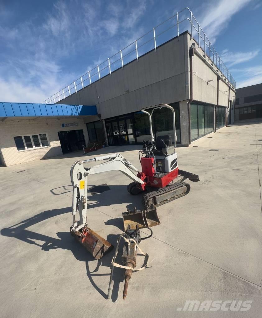 Takeuchi TB 210 R Mini ekskavatörler, 7 tona dek