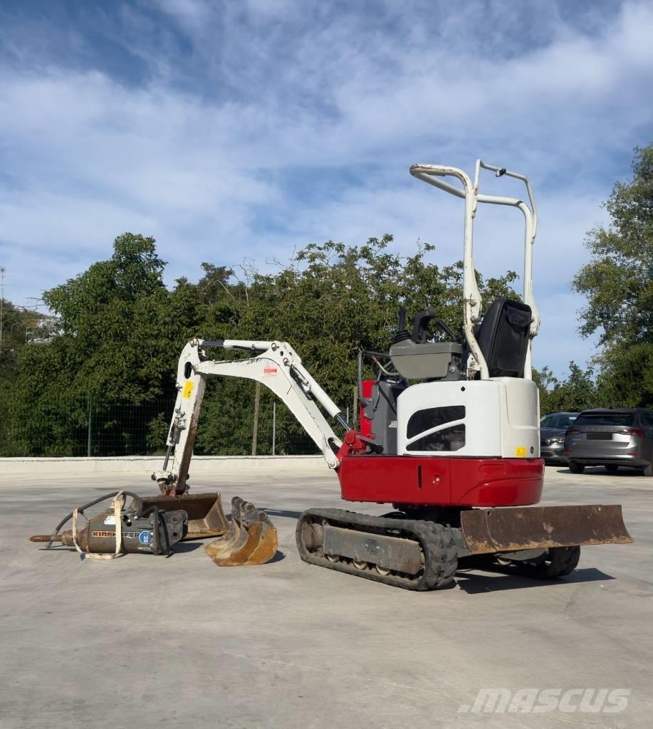 Takeuchi TB 210 R Mini ekskavatörler, 7 tona dek