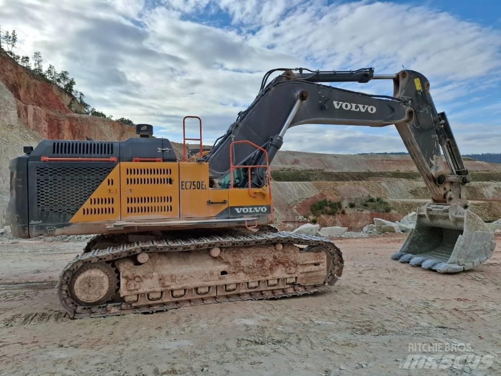 Volvo EC750EL Paletli ekskavatörler