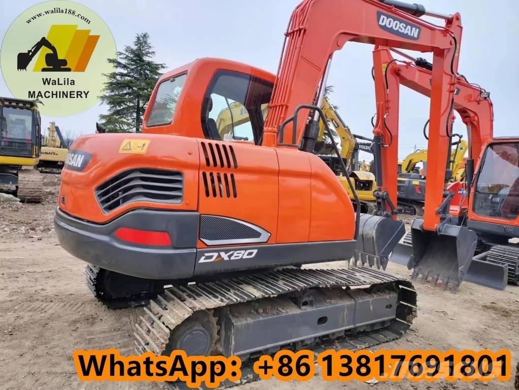 Doosan DX 80 R Midi ekskavatörler 7 - 12 t
