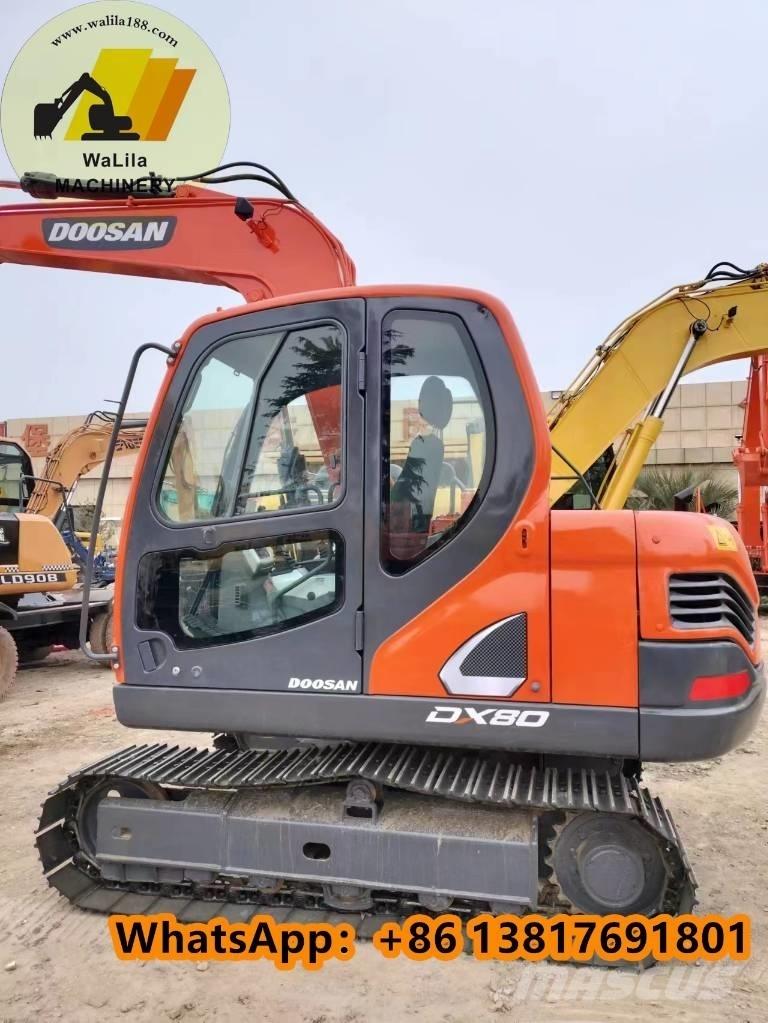Doosan DX 80 R Midi ekskavatörler 7 - 12 t