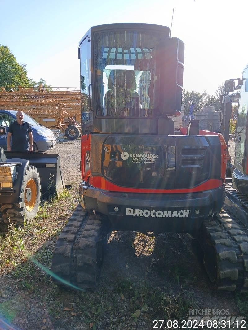 Eurocomach 55TR Mini ekskavatörler, 7 tona dek
