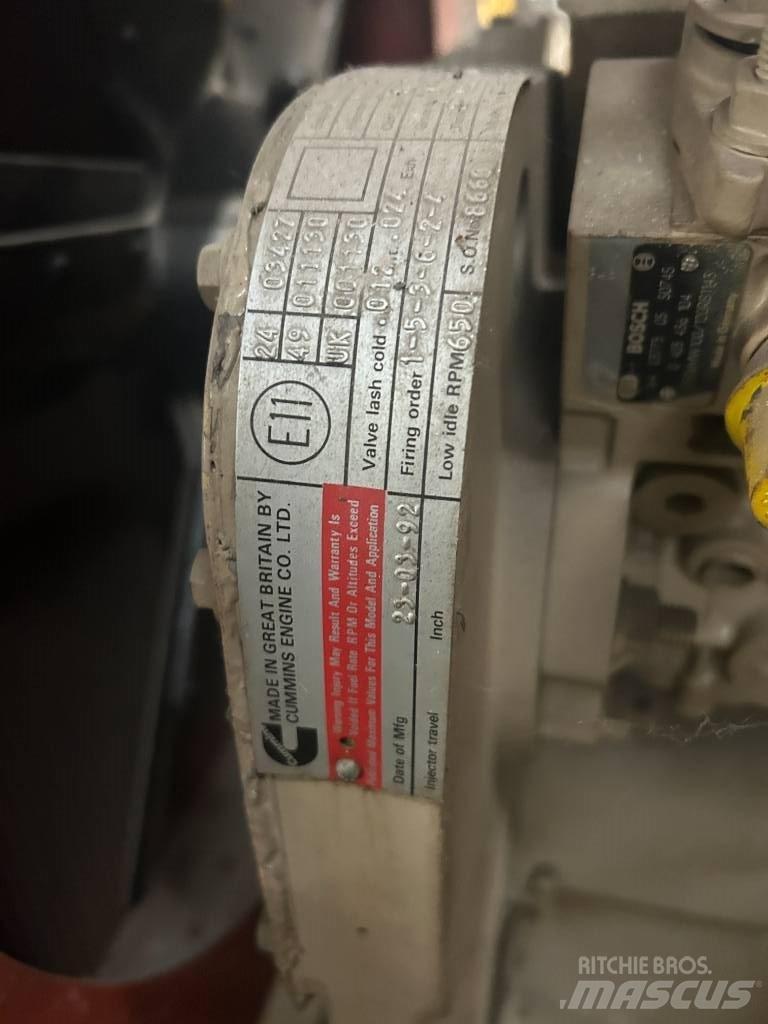 Cummins 6CTA8.3 Dizel Jeneratörler