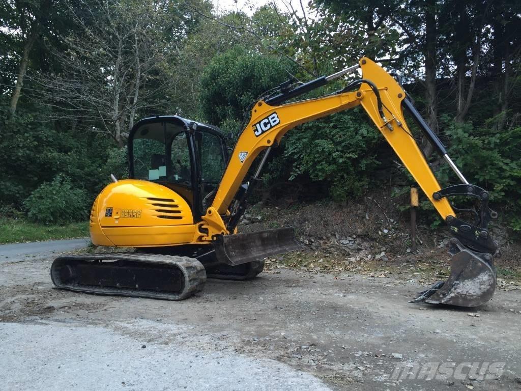 JCB 8050 RTS Mini ekskavatörler, 7 tona dek