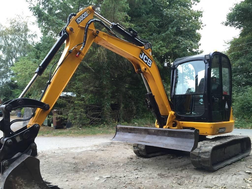 JCB 8050 RTS Mini ekskavatörler, 7 tona dek
