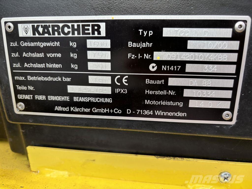 Kärcher 1CC1 Cadde süpürücüler