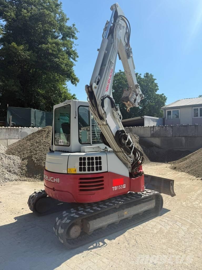 Takeuchi TB 153 FR Mini ekskavatörler, 7 tona dek