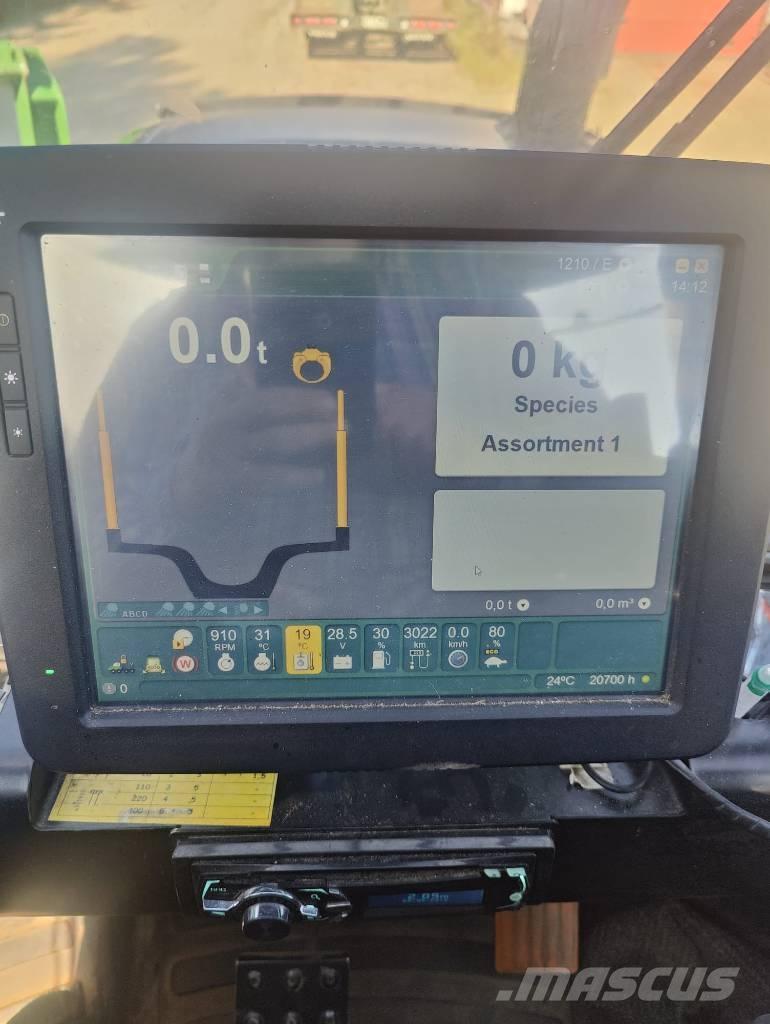 John Deere 1210E Tomruk yükleyici traktörler