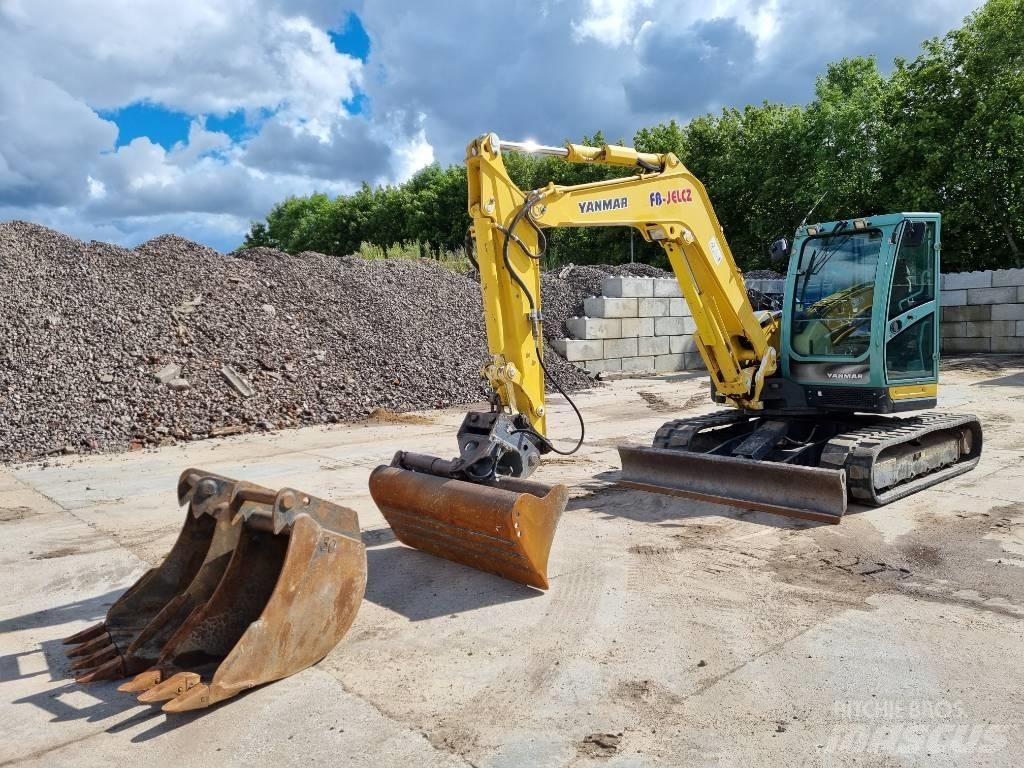 Yanmar Vio 80 U Midi ekskavatörler 7 - 12 t