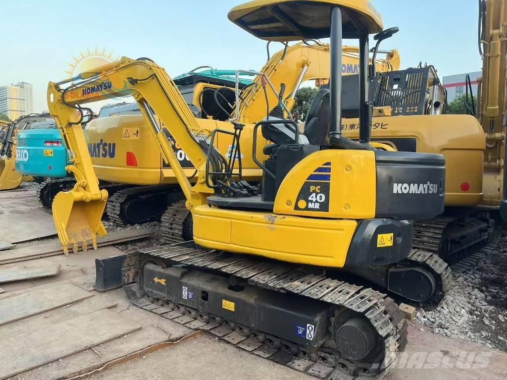 Komatsu PC 40 MR Mini ekskavatörler, 7 tona dek