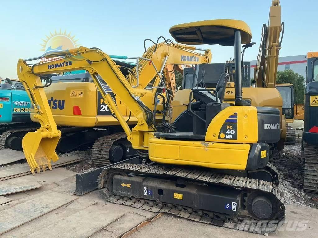 Komatsu PC 40 MR Mini ekskavatörler, 7 tona dek