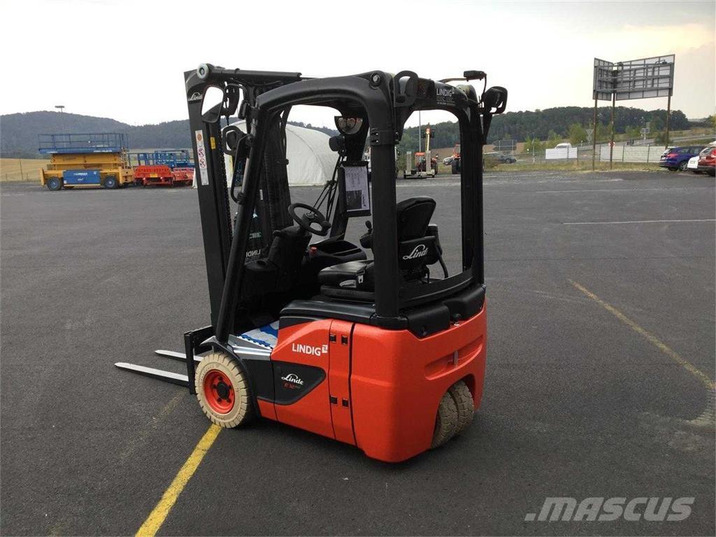 Linde E12 Elektrikli forkliftler