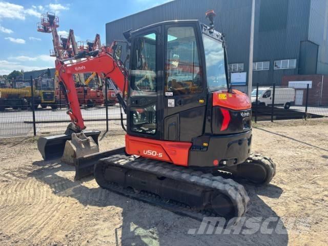 Kubota U 50-5 Mini ekskavatörler, 7 tona dek