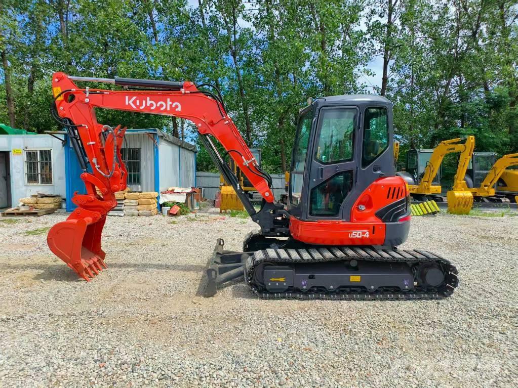 Kubota U 50 Mini ekskavatörler, 7 tona dek