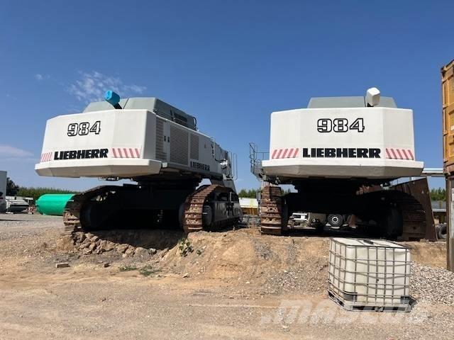 Liebherr R 984 C HD Paletli ekskavatörler