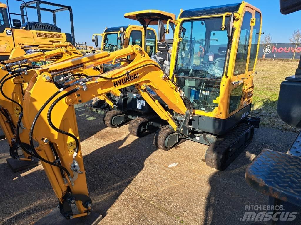 Hyundai R18-9AK Mini ekskavatörler, 7 tona dek