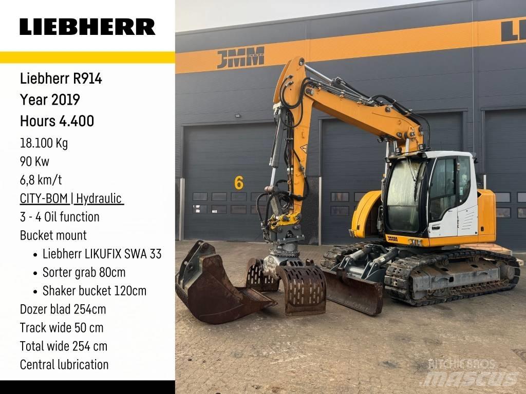 Liebherr R 914 Paletli ekskavatörler
