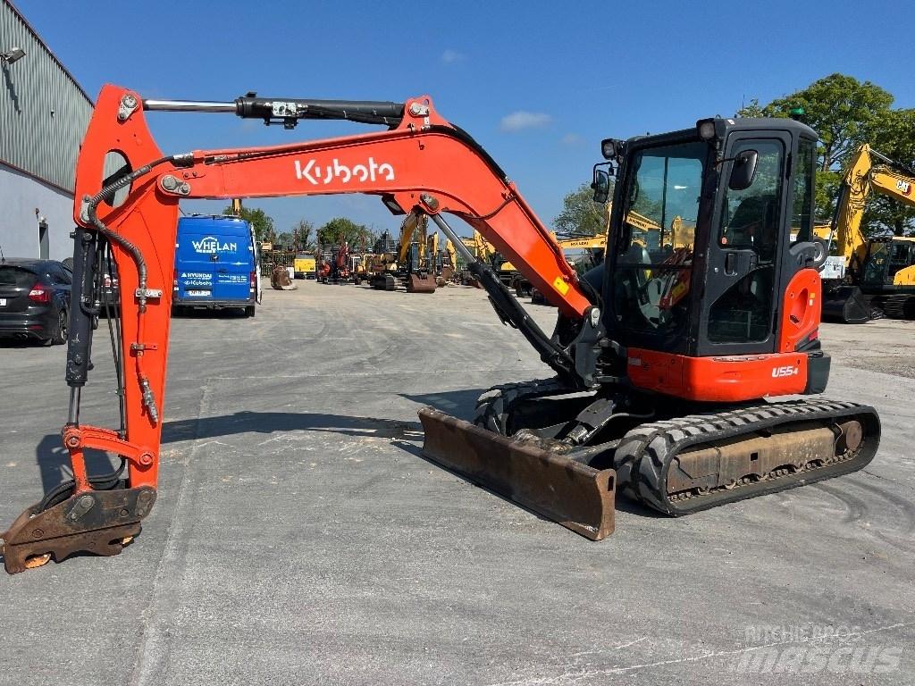 Kubota U 55-4 Mini ekskavatörler, 7 tona dek