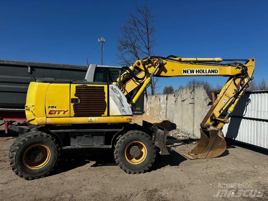 CNH MH CITY Lastik tekerli ekskavatörler